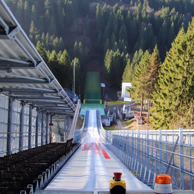 Ersatzbau Jugendschanze HS 70 am Wadeberg in Oberhof